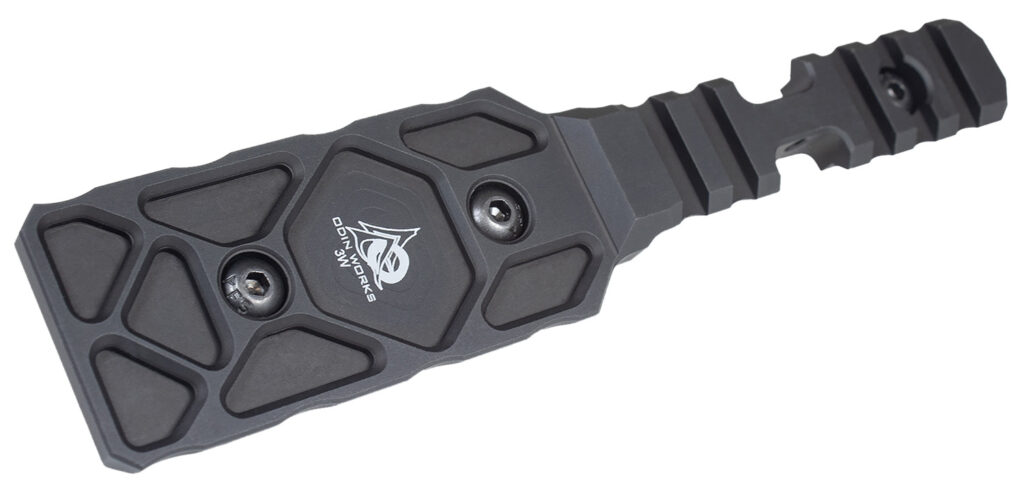 Odin Works ACCMLARCAMULTIRAIL M-LOK to Arca 3 Way Rail Black Aluminum