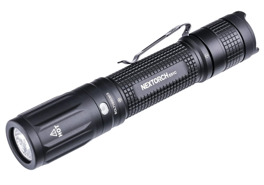 Nextorch Everyday Carry LED Flashlight Black 1600 lumens
