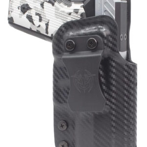 Fusion Firearms QUFUSXFRH XF Pro Holster IWB/OWB Black Boltaron, Belt Clip, Right Hand