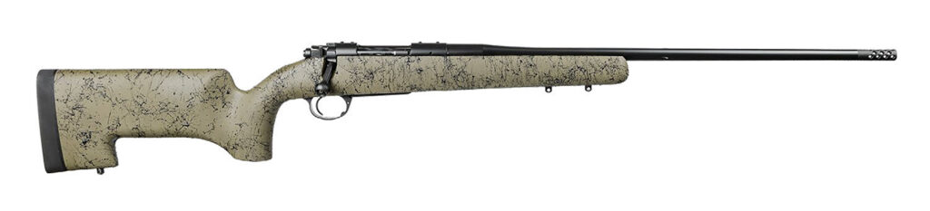 Kimber Mfg, Inc 3000917 Mountain Acsent Peak 6.5 Creedmoor 4+1 22" Match Grade Threaded Barrel, Aluminum Receiver, Fixed Aluminum/Carbon Fiber Stock
