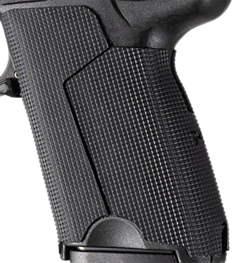 Hogue 17918 Wrapter  Black Rubber Fits H&K USP Compact