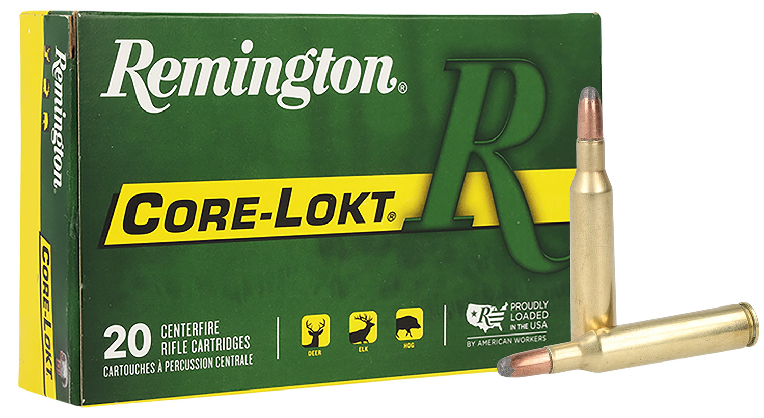 Remington Ammunition 28335 257Roberts 117gr Core-Lokt Soft Point 20 Per Box/10 Case