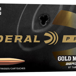 Federal GM6ARCBT1 Gold Medal 6mmARC 108gr 20 Per Box/10 Case
