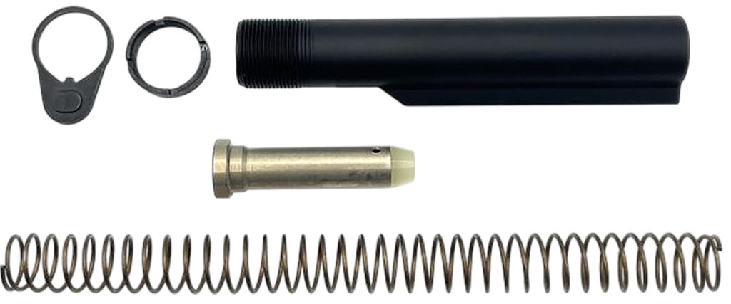LBE Unlimited H2BUFKT  Buffer Tube Kit Black AR-Style