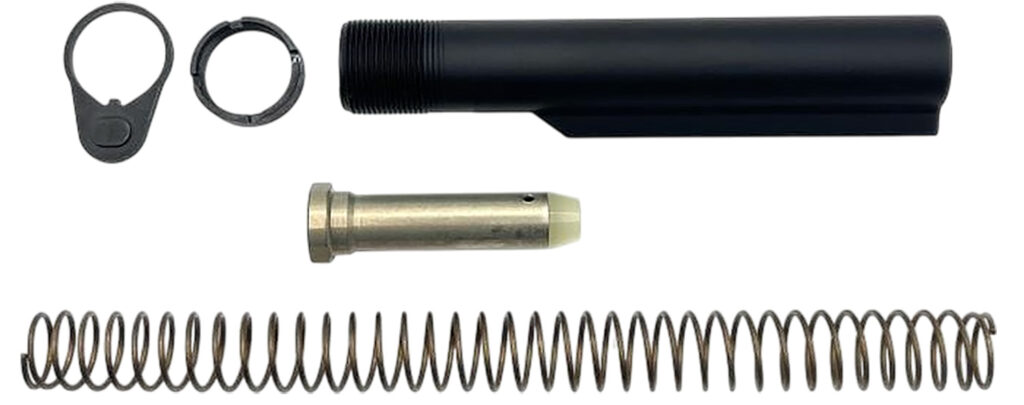 LBE Unlimited H3BUFKT  Buffer Tube Kit Black AR-Style