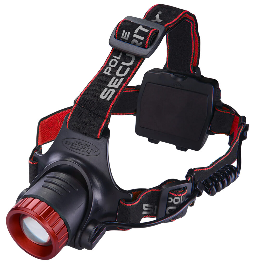 Lb Marketing 98070 Lookout Headlamp Black/Red 300/1000 Lumens 60/180 Meters Beam Distance