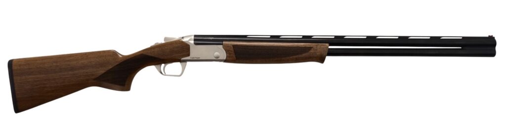 T R Imports LSP2028 Light Super 20 Gauge 3" 2rd 28" Black Over/Under Vent Rib Barrel, Black Steel Receiver, Fixed Walnut Stock