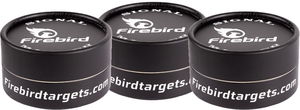 Firebird USA SMO Signal Marker  Moving Trajectory/Static Orange Universal Firearm 65mm 3 Pack