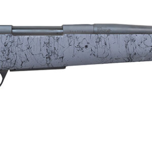 Howa HHSSL308GRY 1500 Superlite Gen2 Full Size 308 Win 3+1 20" Black Threaded Barrel, Matte Blue Steel Drilled & Tapped Receiver, Gray w/Black Webbing HS Precision Synthetic Stock, Right Hand