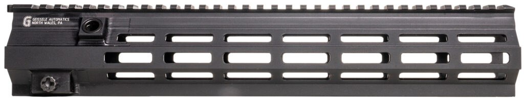 Geissele Automatics 05848B Super Modular Rail HK416 Black Aluminum 14.50" Long