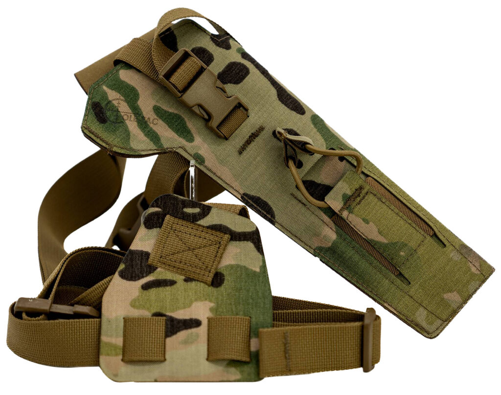 Cole-tac VW103 Varmint Wrangler Pistol Holder Multi-Cam Right Hand