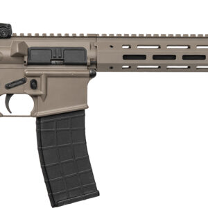 Tippmann Arms A101164 M4 Elite MSR 22 LR 25+1 16" Black Parkerized Threaded Barrel, Flat Dark Earth Aluminum Receiver w/Picatinny Rail, M-LOK Handguard, Black Adj CAR15 Polymer Stock, Black Gen2 Grip,