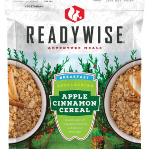 Wise Foods RW05802 Apple Cinnamon Cereal  2.5 Servings 6 Per Case