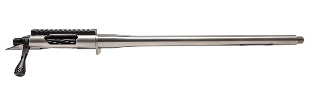 Iota Outdoors SBALWSHV22CM18R Hyrax 22CRD 18.0" Varmint #5  Melonite  416R Stainless Steel