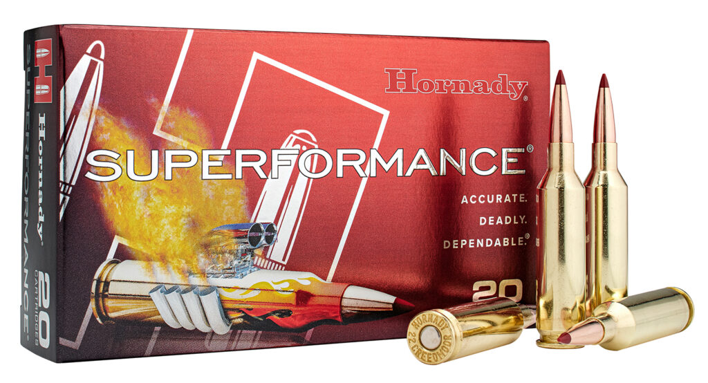 Hornady 83413 Superformance 22Creedmoor 65gr CX 20 Per Box/10 Case