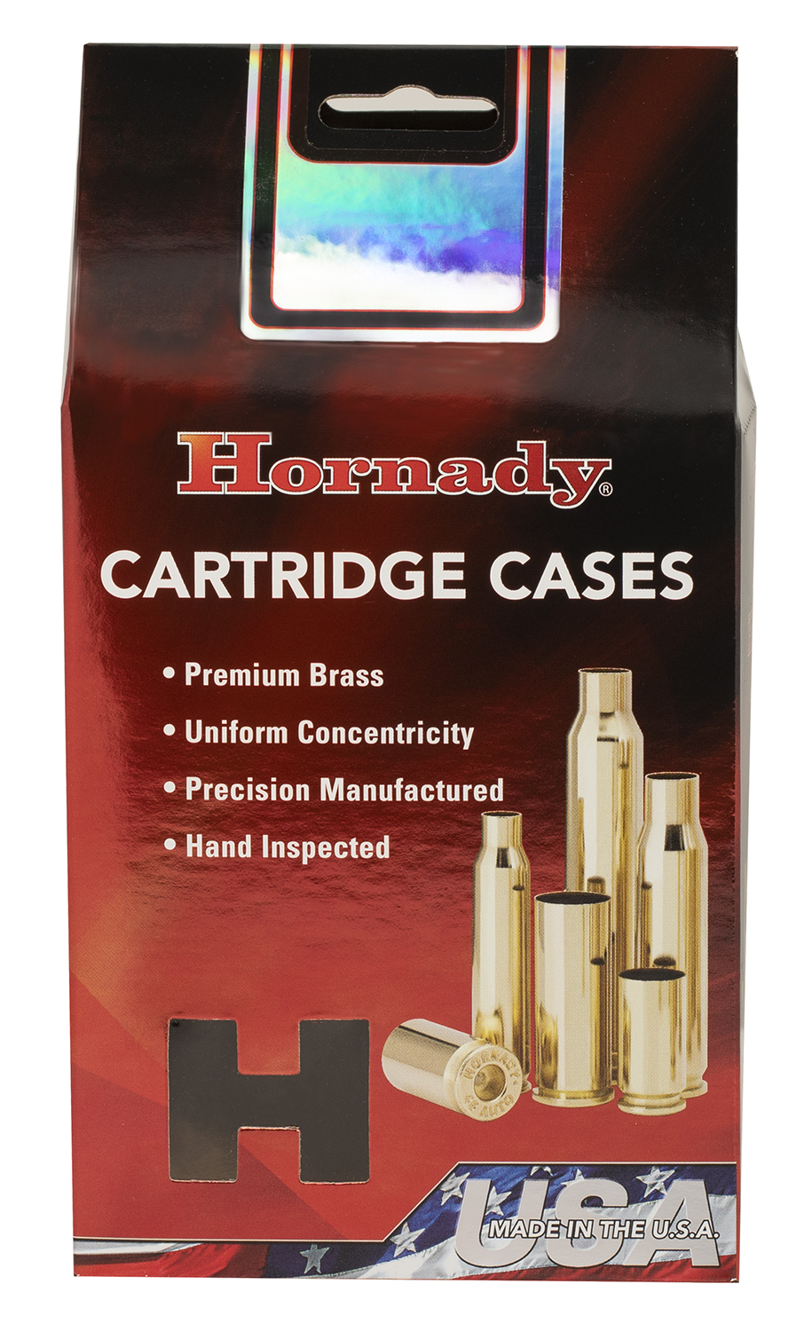 Hornady 87411 Unprimed Cases 41RemMag Handgun Brass 100 Per Box/5 Case