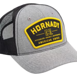 Hornady 99236 Hornady Cap  Gray/Black Structured