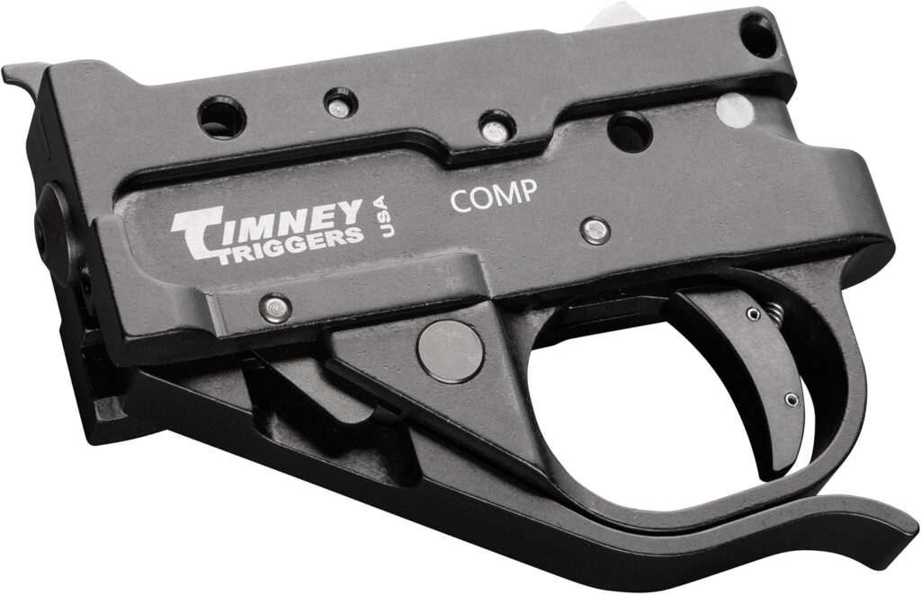 Timney Triggers 10221CCOMP Replacement Trigger Compact Black/Black Drop-In Fits Ruger 10/22