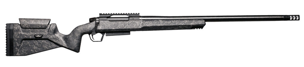 Christensen Arms 8011400401 MCR 300 Win Mag 3+1 22" Carbon Fiber Threaded Barrel, Picatinny Rail Receiver, M-LOK Forend, Black Adj Cheek Riser w/Pistol Grip Carbon Fiber Stock