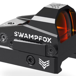 Swampfox Optics OKS00122RC Kingslayer Black 1x22mm Tube 3MOA Red Dot Reticle Picatinny Rail Mount