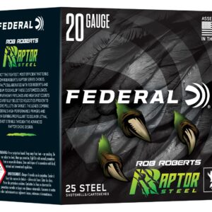 Federal RRS2092  Rob Roberts Raptor 20Gauge 3" 1oz 2Shot 25 Per Box/10 Case