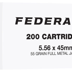 Federal FC556F200   5.56NATO 55gr Full Metal Jacket 200 Per Box/5 Case