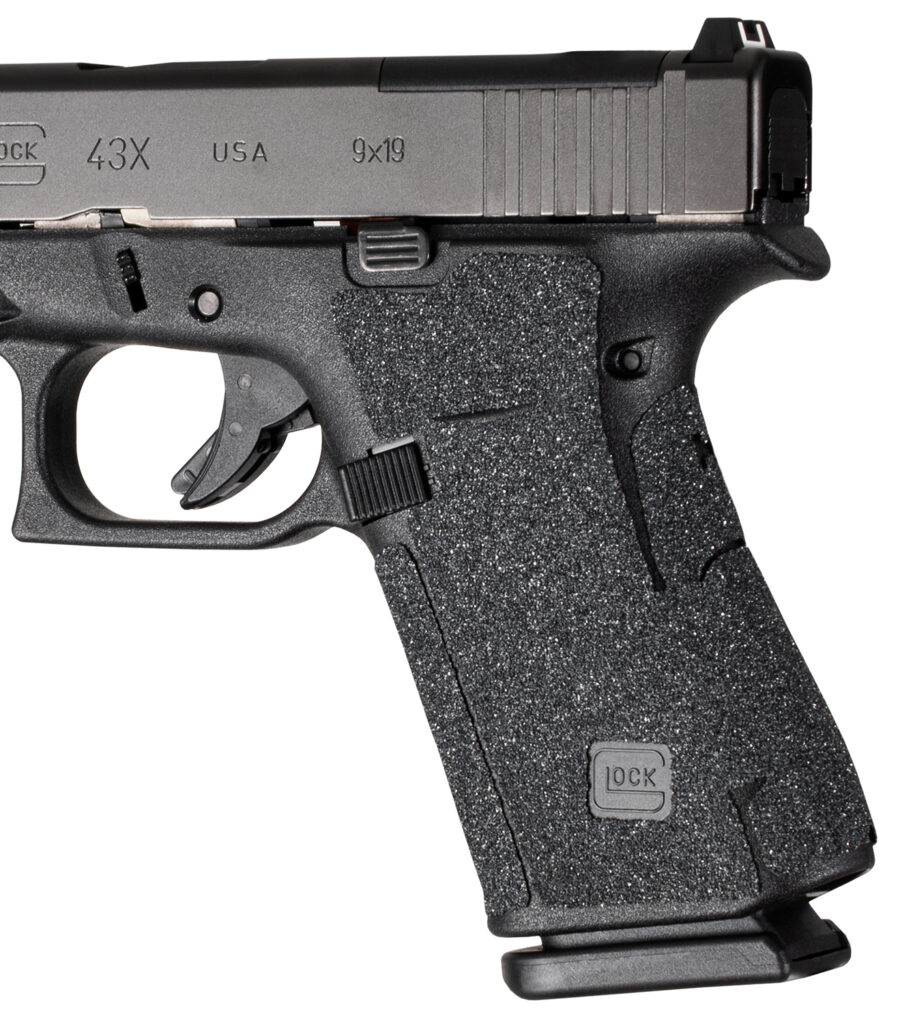 Hogue 18269 Wrapter  Black Adhesive Rubber Fits Glock 43x/48 Fits Pistol