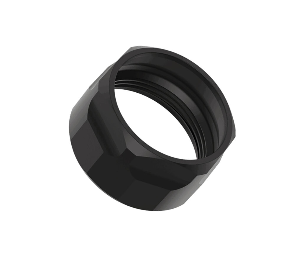 Liberty Precision Machine LPM-2021  Thread Protector Fits Stainless Steel Nitride Black