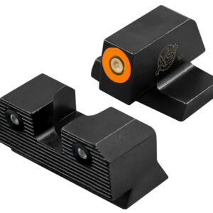 XS Sights SWR209S6N R3D 2.0 Orange Tritium Front/Black Oxide Frame, Fits S&W Bodyguard 2.0