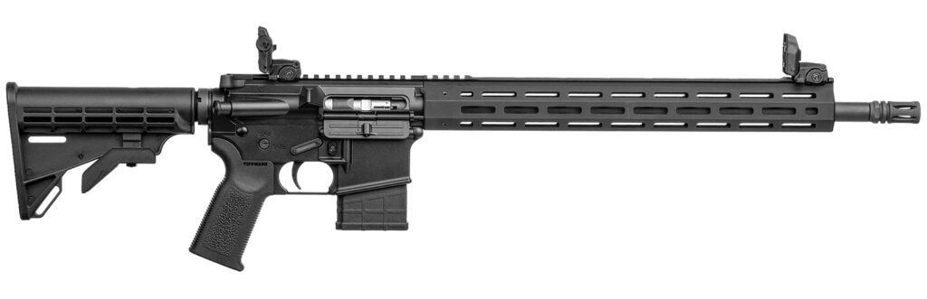 Tippmann Arms A101365 M4-22 Elite 22 WMR 10+1 18" Black Parkerized Threaded Barrel, Matte Black Aluminum Receiver w/Picatinny Rail, M-LOK Handguard, Black Adj CAR15 Polymer Stock, Black Gen2 Grip, Rig