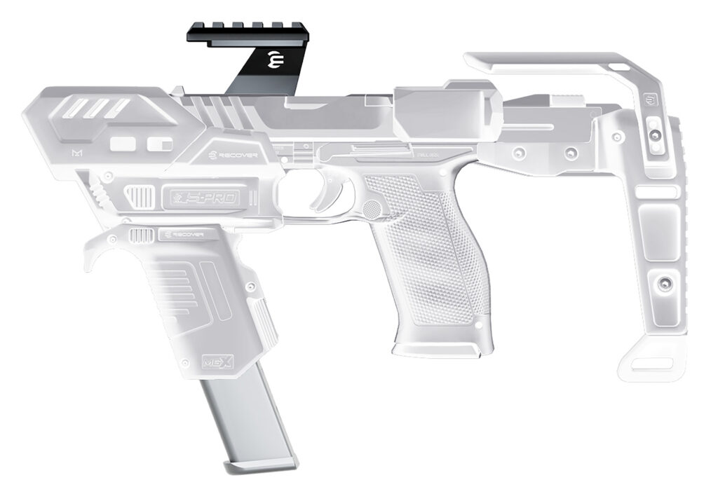 REC URP-01 S-PRO UPPER RAIL W/5 SLOT PIC RL ML
