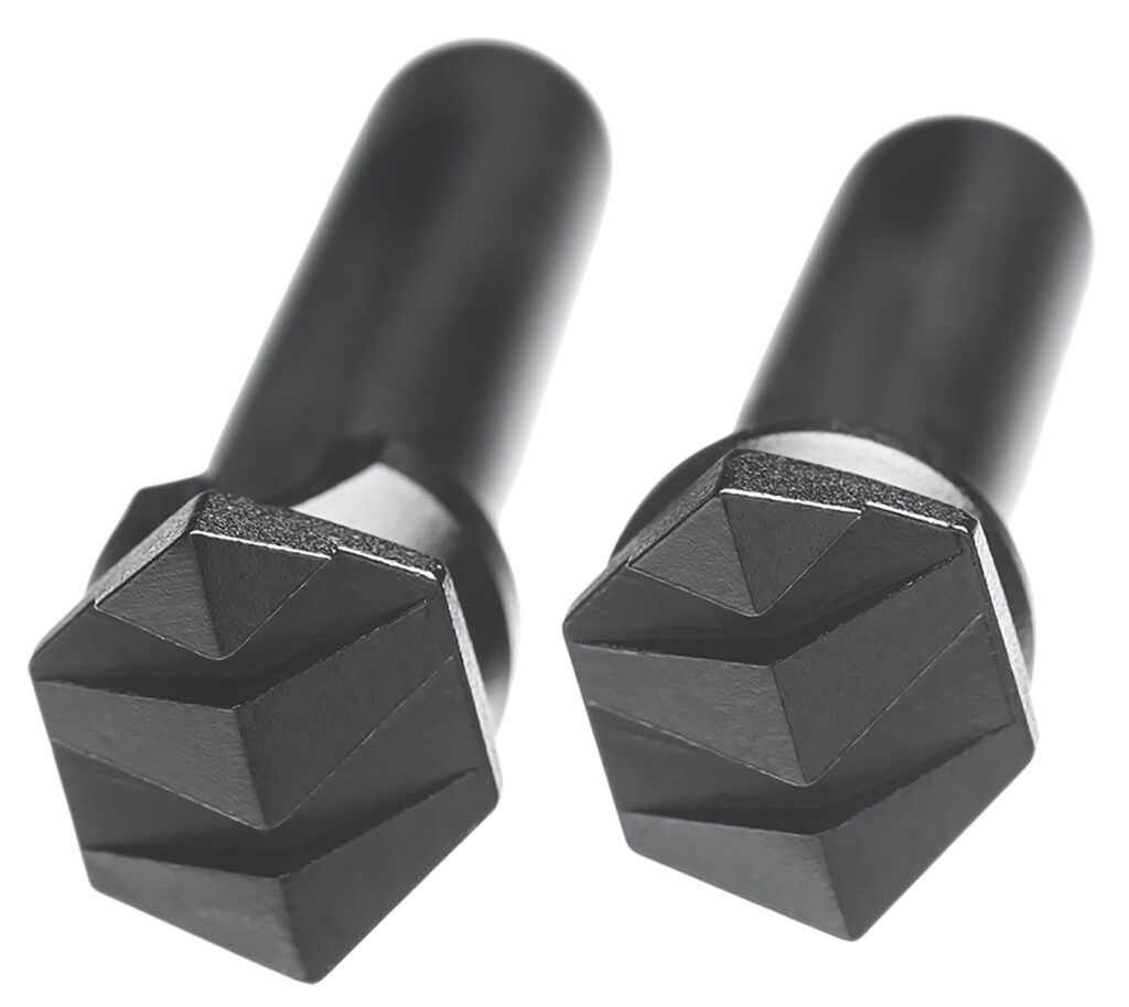 Tyrant CNC TDAR15TPBLK Takedown Pins Enhanced AR-15 Black Aluminum