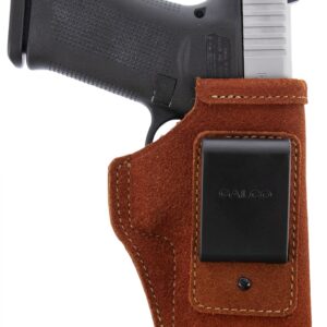 Galco STO212R Stow-N-Go  IWB Natural Steerhide Fits Kimber 1911 5" Right Hand