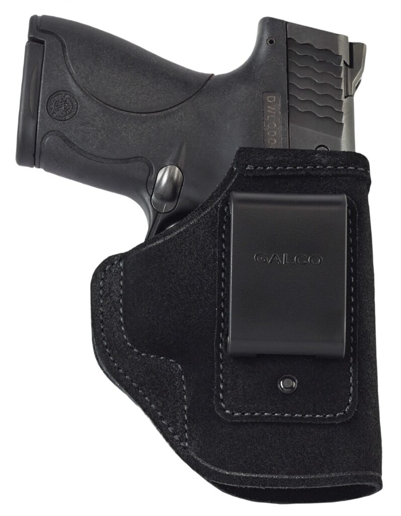 Galco STO286RB Stow-N-Go  IWB Black Steerhide Fits Glock 26 Gen3-5 Right Hand