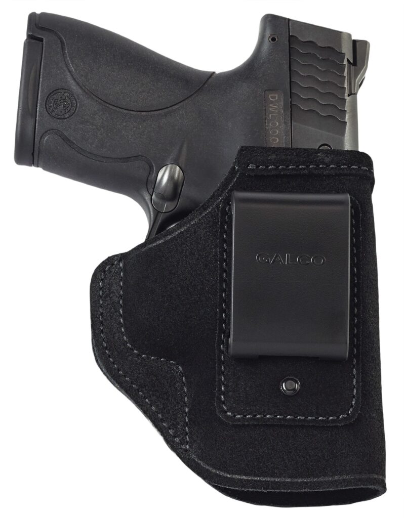 Galco STO894RB Stow-N-Go  IWB Black Steerhide Fits Sig Sauer P365 X-Macro Right Hand