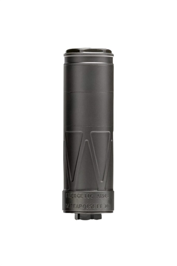 Energetic Armament EA83 Energetic Armament Sonus 9K 9mm Luger 1.5" Black Stainless Steel 1/2"x28