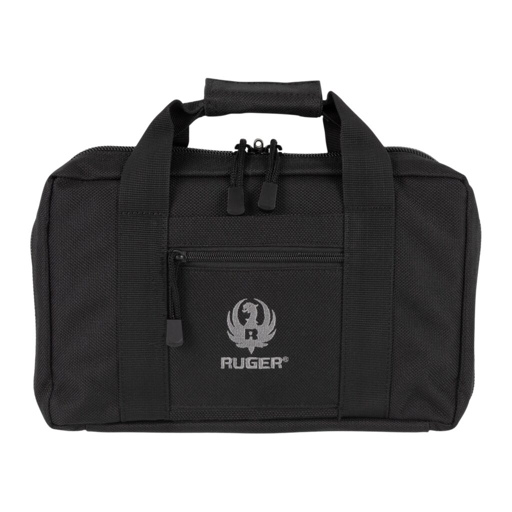 Allen 27959 Ruger Double Handgun Case Black Endura Holds 2 Handguns