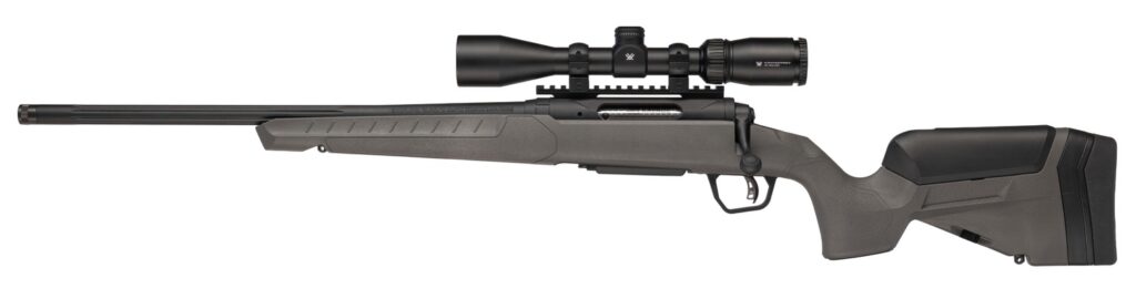Savage Arms 32478 110 Trailblazer 5.56 NATO 4+1 20" Fluted Barrel, Flat Dark Gray Adj LOP Synthetic Stock, Left Hand