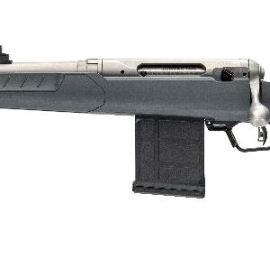 Savage Arms 32517 110 Ridge Hunter 338 Win Mag 5+1 20" Heavy Barrel, Flat Dark Gray Adj LOP Synthetic Stock, Left Hand