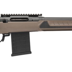 Savage Arms 32672 110 Core Tactical 6.5 Creedmoor 10+1 24" Medium Heavy Fluted Barrel, Arca Rail Forend, Coyote Tan AccuStock w/AccuFit V2 Synthetic Stock, Right Hand