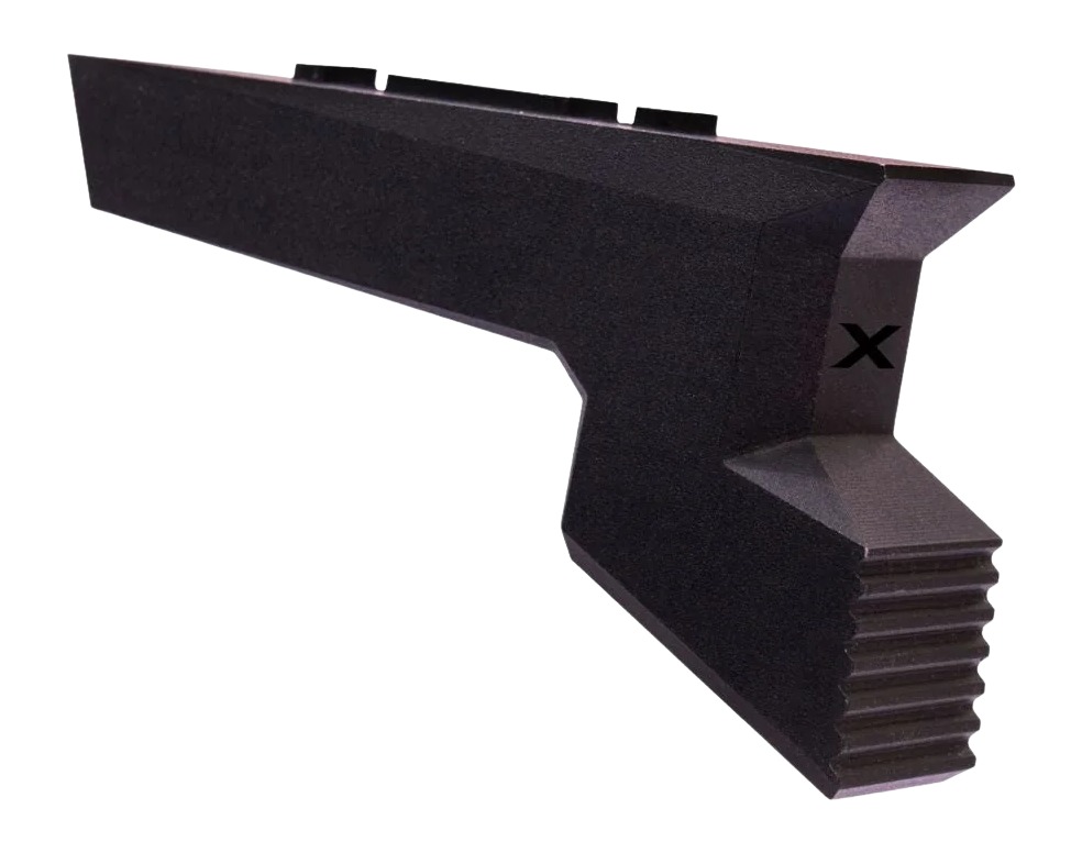Woox SH.BRR001.01  Barricade Stop Black Anodized Aluminum