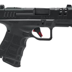 Sarsilmaz SAR9SCG3BL SAR9 SC Gen3 Sub-Compact 9mm Luger 15+1 3.30" Black Barrel, Black Steel Lightening Cut/Optic Ready/Serrated Slide, Black Polymer Frame & Textured Grip, RMSc Footprint
