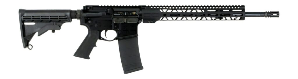 Faxon Firearms FXSPT55616SA13 Sport  5.56 NATO 30+1 16" Black Nitride SOCOM Threaded Barrel, Black Aluminum Receiverw/ Picatinny Rail, M-LOK Handguard, M4 Mil-Spec Black Polymer Stock, A2 Style Grip
