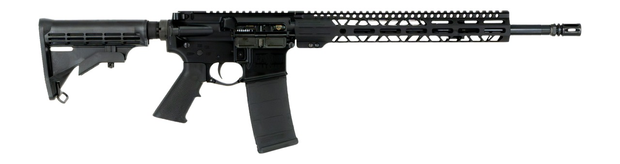 Faxon Firearms FXSPT55616SA13 Sport 5.56 NATO 30+1 16" Black Nitride SOCOM Threaded Barrel, Black Aluminum Receiverw/ Picatinny Rail, M-LOK Handguard, M4 Mil-Spec Black Polymer Stock, A2 Style Grip