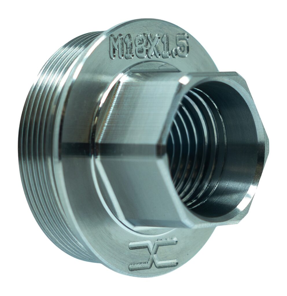 FAXON FFMDSILHUBM1802 M18X1.5 TTNM DIRCT THREAD