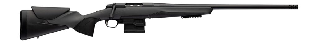 Browning 036130229 X-Bolt 2 Hunter LR 300 Win Mag 5+1 26" Matte Blued Threaded Barrel & Steel Drilled & Tapped Receiver, Matte Black Adj Vari-Tech Synthetic Stock, Right Hand