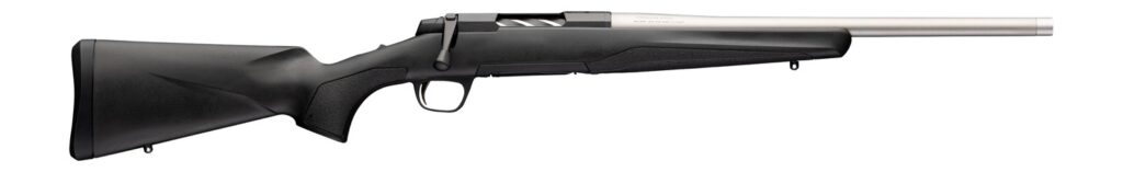 Browning 036116218 X-Bolt 2 Special LR SPR Full Size 308 Win 4+1 18" Matte Stainless Steel Threaded Barrel, Matte Stainless Steel Drilled & Tapped Receiver, Black Adj Comb & LOP Synthetic Stock, Right