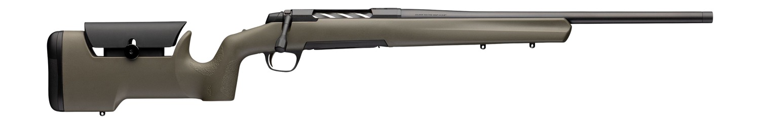 Browning 036122229 X-Bolt 2 Special Max LR SPR Full Size 300 Win Mag 3+1 22" Matte Black Heavy Sporter Threaded Barrel, Matte Black Steel Drilled & Tapped Receiver, OD Green/Black Adjustable Max Synth