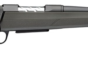 Browning 035845218 AB3 Pro SPR Full Size 308 Win 4+1 18" Matte Blued Spiral Fluted Threaded Barrel, Matte Blued Drilled & Tapped Receiver, Gray/Green Fixed Synthetic Stock