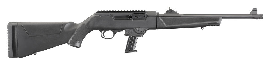 RUG PC CARB 9MM 17RD BLK TB